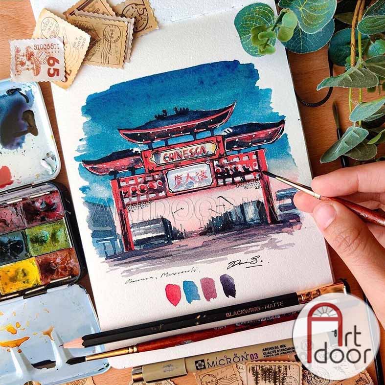 [ARTDOOR] Màu Nước WHITE NIGHTS Nén Lẻ (từ 507~745)