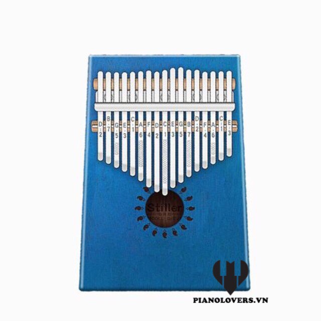 Đàn Kalimba gỗ cao cấp Navy Stiller 17 phím tặng nhiều phụ kiện đi kèm - Thumb Piano 17 keys - HÀNG CÓ SẴN