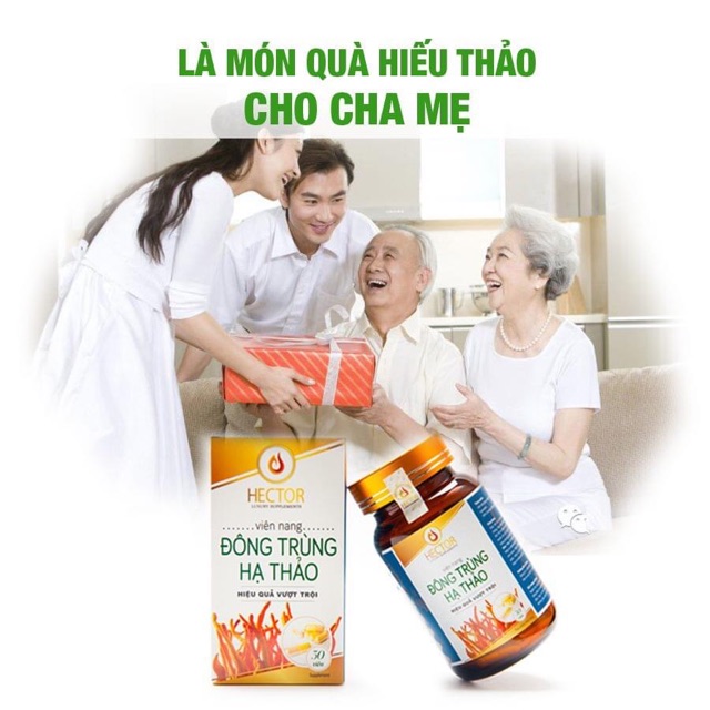 Đông trùng hạ thảo Hector sấy thăng hoa 5gram/lọ