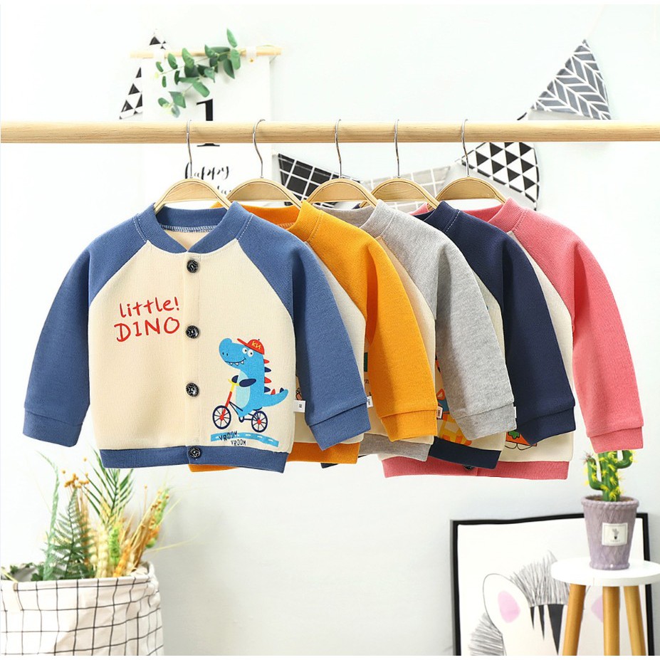 Áo khoác cho bé gái bé trai, áo khoác len cho bé nhiều màu HÀN QUỐC KIZICIZY QATE16