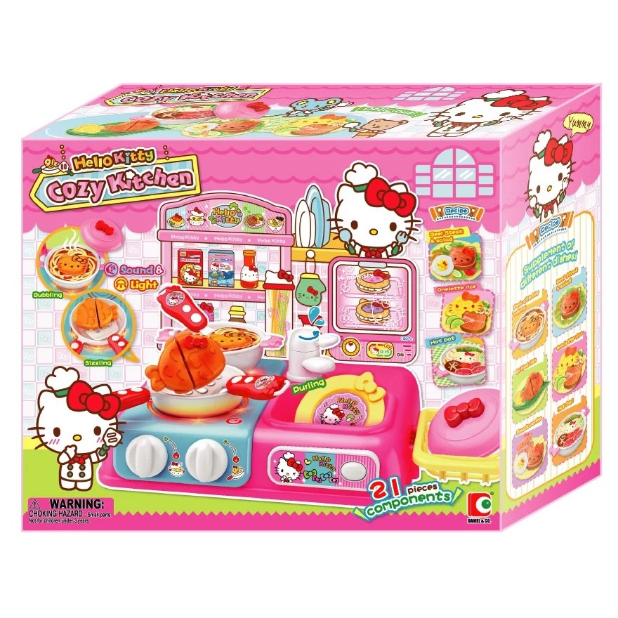 Bộ đồ chơi bếp ấm áp Hello Kitty KT-50114