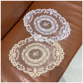 Khăn ren kiểu Pháp cổ điển trang trí -99de_cor-
