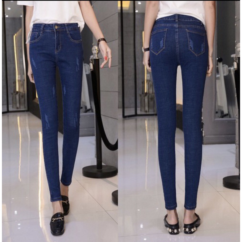 Quần jeans nữ co giãn nhiều màu 💞💓cào