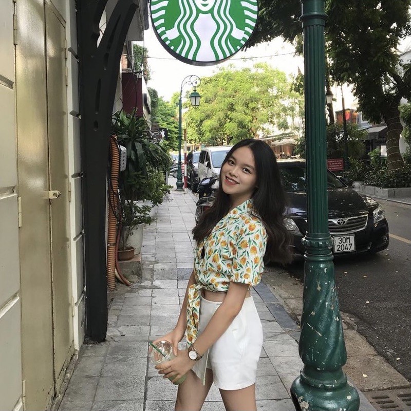 Áo sơ mi hoa nakedbyv