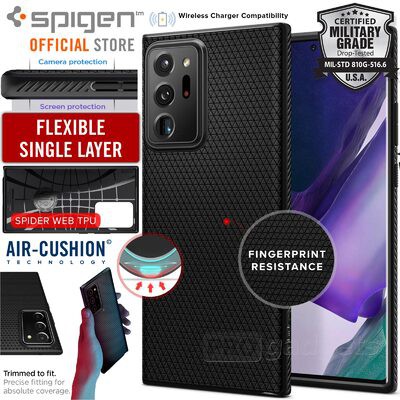 Ốp Spigen Samsung Galaxy Note 20 / Note 20 Ultra Liquid Air - Hàng Chính Hãng