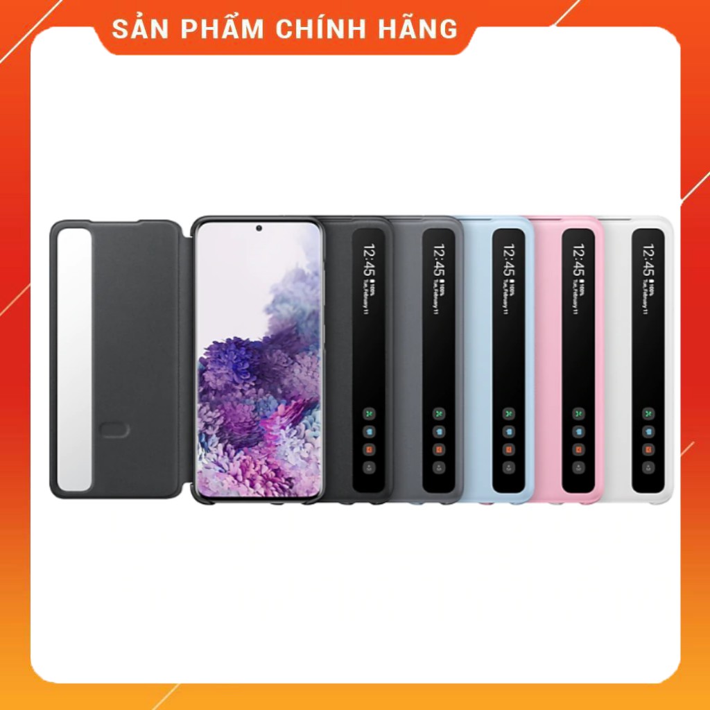 [FREESHIP] Bao Da Clear View Samsung S20 ✅Vuốt Trả Lời ✅Chống Sốc ✅Hiện Thông Báo Hàng Chính Hãng | BigBuy360 - bigbuy360.vn