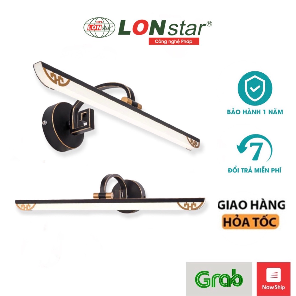 Đèn Soi Tranh ,Rọi gương LONstar 58 Cm Phong Cách Hiện Đại ,Luxury Tiết Kiệm Điện Điều Chỉnh Được Góc Chiếu