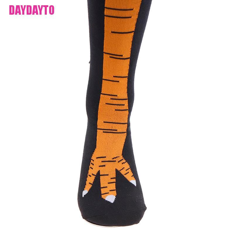 [DAYDAYTO] Vớ Dài Đến Đầu Gối Thời Trang Hình Chân Gà Hoạt Hình