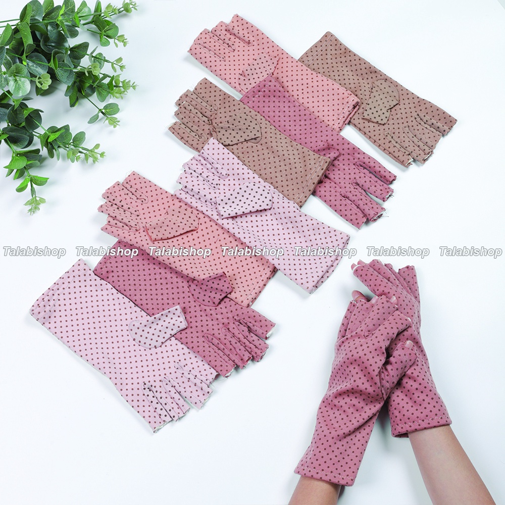Găng tay chống nắng Bít ngón và Hở ngón thun lạnh co giãn 4 chiều Talabishop, bao tay chống tia UV, bền đẹp nhiều màu