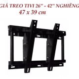 Kệ tivi treo tường nghiêng từ 26' đến 42' tiện dụng