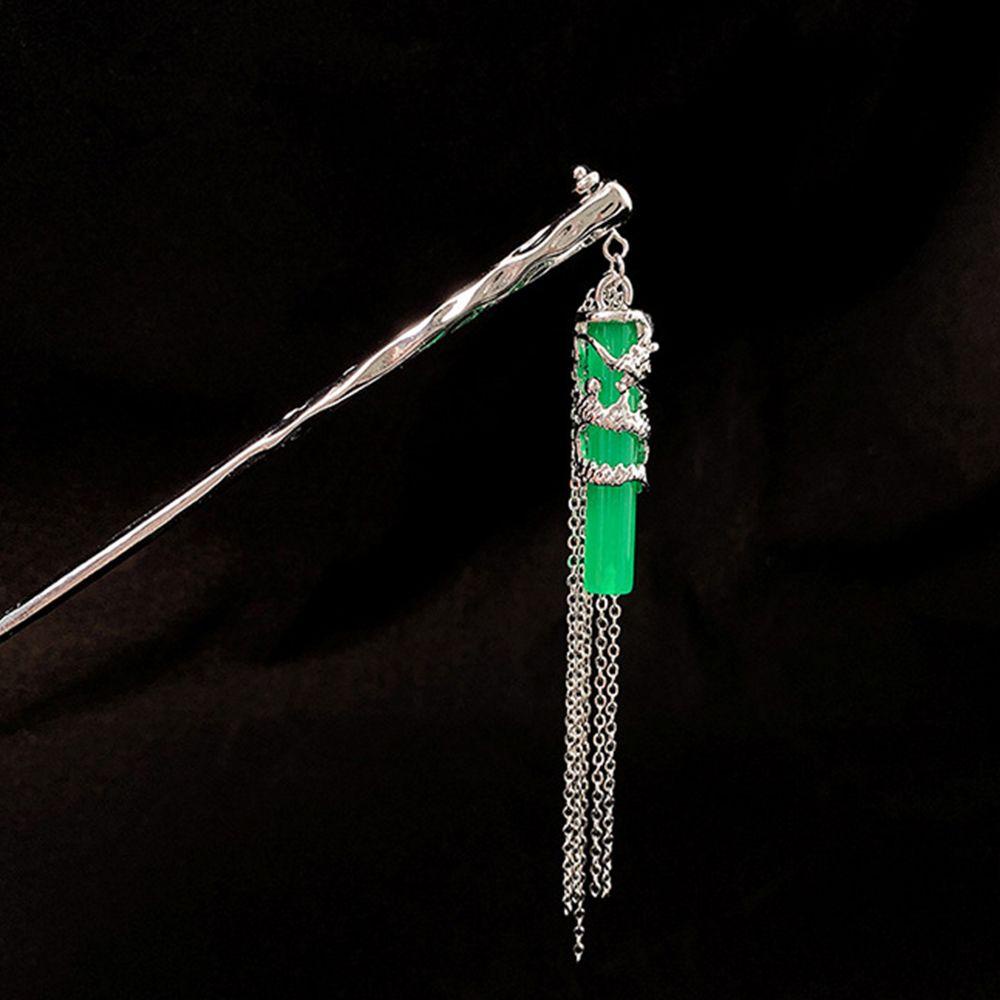 Trâm Cài Tóc Hợp Kim Họa Tiết Rồng Phong Cách Tối Giản Thời Trang Cho Nữ