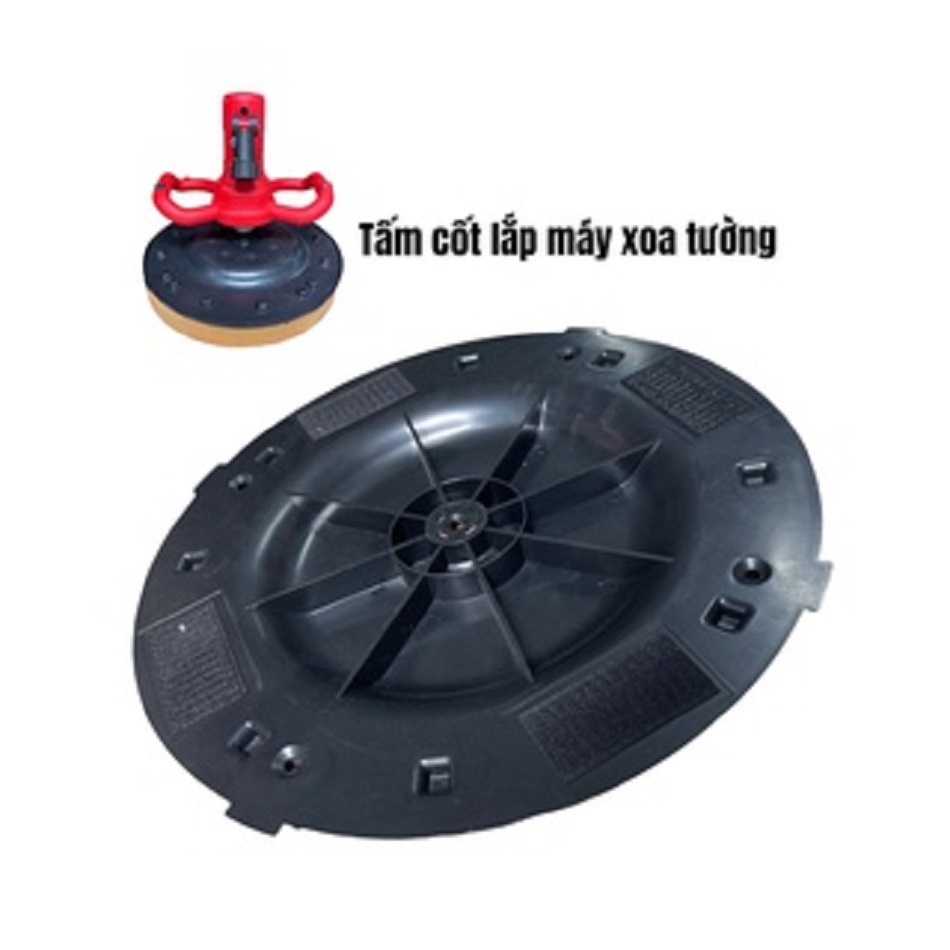 Mâm,nhám máy xoa vữa trát phẳng tường để thay thế