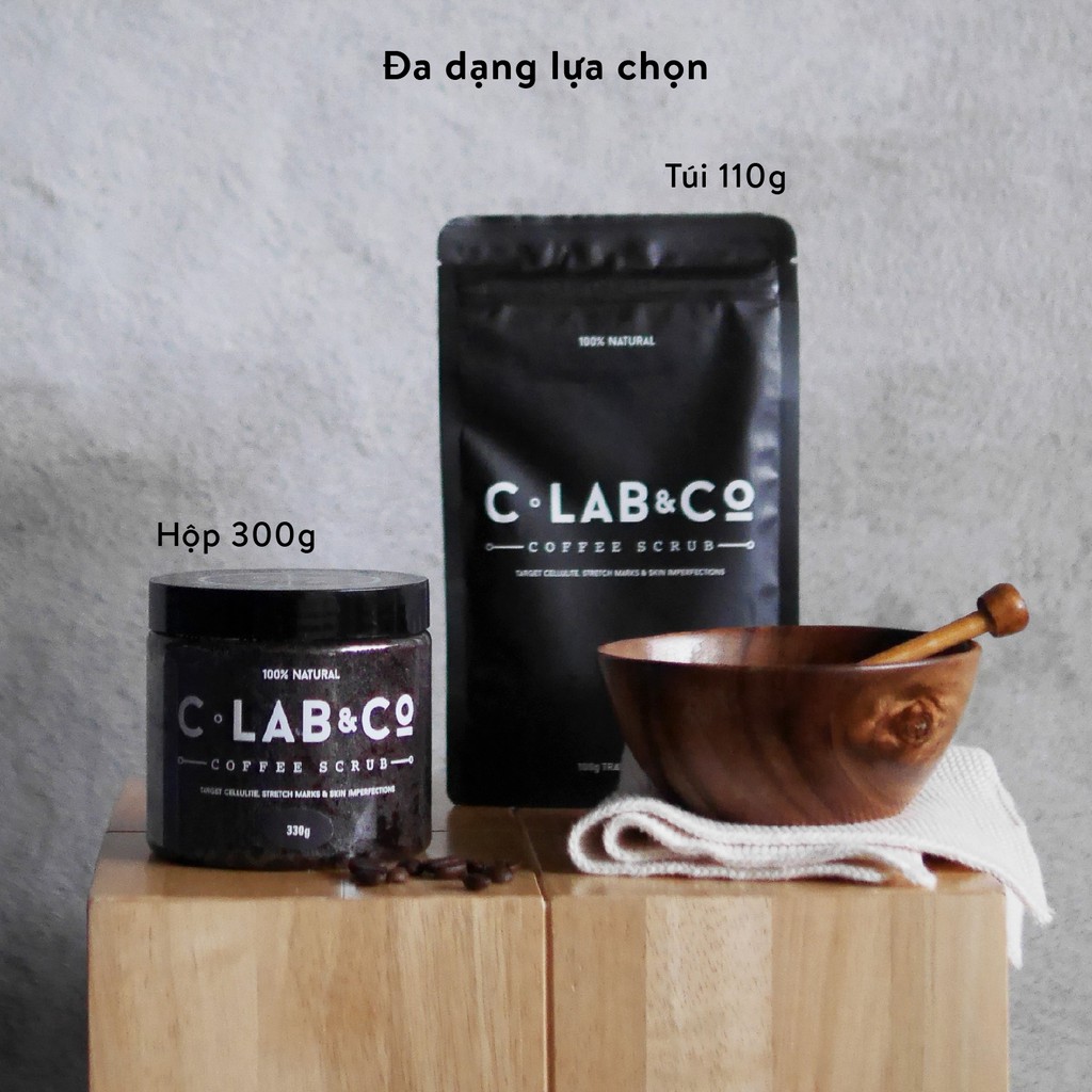 Tẩy tế bào chết C Lab &amp; Co chiết xuất Hạt Cà Phê Arabica 100g