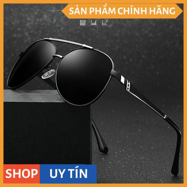 [FULLBOX HÃNG] KÍNH MÁT NAM CAO CẤP LỊCH LÃM UV400 TRÒNG KÍNH POLAROID CHỐNG UV400 | BigBuy360 - bigbuy360.vn