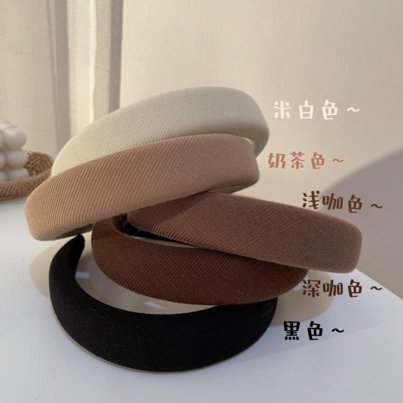 Băng Đô Vải Màu Trơn Phong Cách Thời Trang Cho Nữ