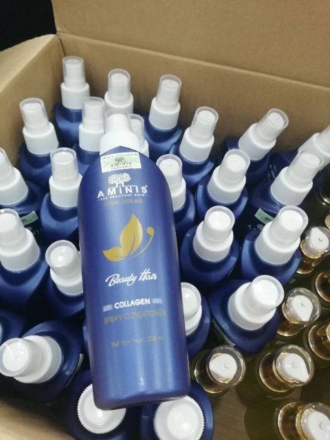 Xịt Dưỡng Tóc Collagen Aminis CÔNG NGHỆ ITALY Hàng Cty Chính Hãng | BigBuy360 - bigbuy360.vn
