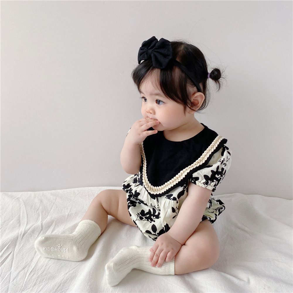 Đầm Tay Ngắn Chất Liệu Cotton Thời Trang Hàn Quốc 2022 Dành Cho Bé Gái