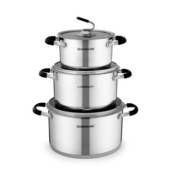 Bộ nồi inox 5 đáy SUNHOUSE SH891 - Hàng chính hãng