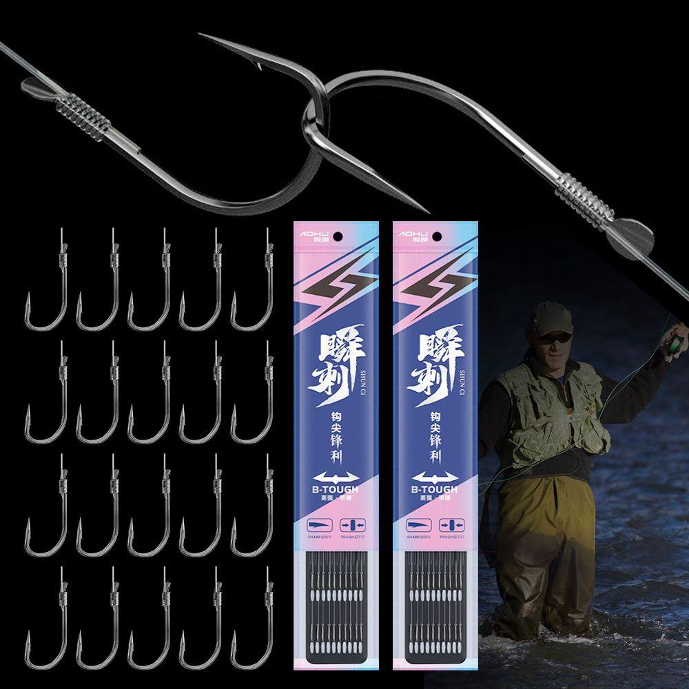 MUVAKO Móc Đôi Câu Cá Thể Thao Chuyên Dụng Chất Lượng Cao