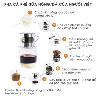 Cà phê Black Blend Latty pha phin