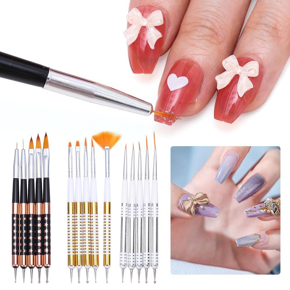 Bút Vẽ Trang Trí Móng Nghệ Thuật 2 Trong 1 Hai Đầu ESPO
