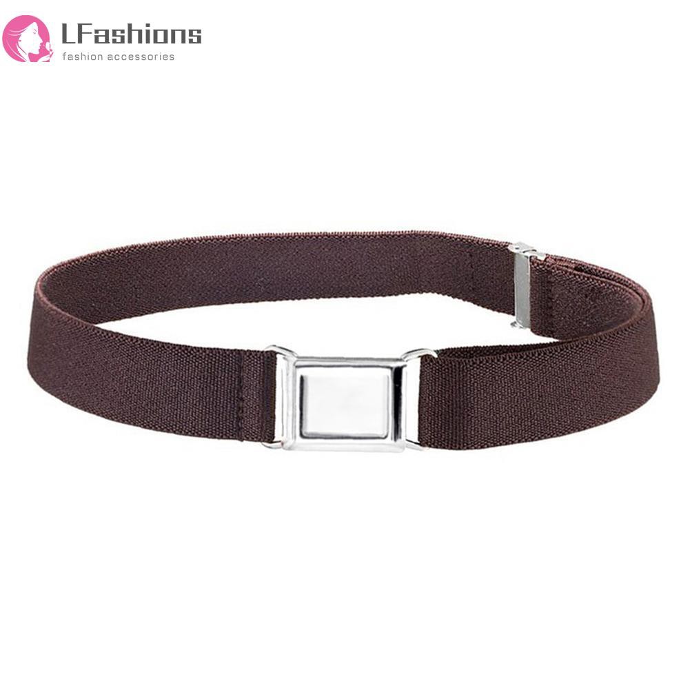 Thắt lưng bằng polyester đơn giản có thể điều chỉnh với khóa nam châm thời trang dành cho bé trai gái