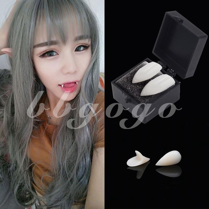 Sale 70% Bộ 2 Răng Nanh Giả Hóa Trang Ma Cà Rồng,  Giá gốc 23,000 đ - 6F64