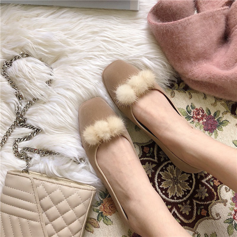 Giày búp bê nhựa bông