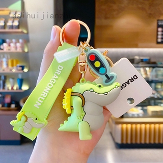 Móc khóa hình cá sấu mập vui nhộn thời trang