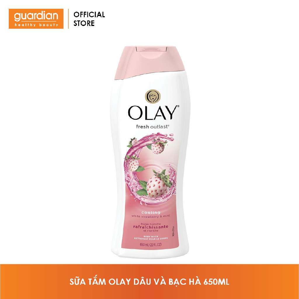Sữa Tắm Olay Dâu và Bạc hà 650ml | BigBuy360 - bigbuy360.vn