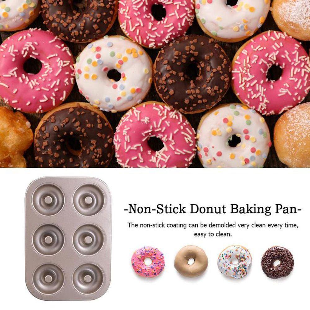 AUGUSTINA Khuôn Làm Bánh Donut Bằng Thép Carbon