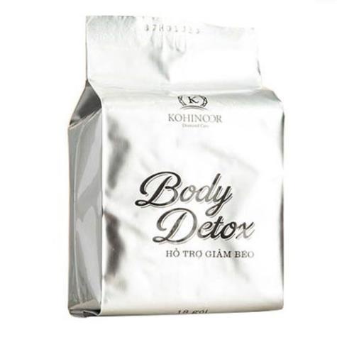 Body Detox Kohinoor, Cần tây, Lá sen, Trà xanh- Hỗ trợ giảm béo, thanh lọc cơ thể (Hộp 36 gói)
