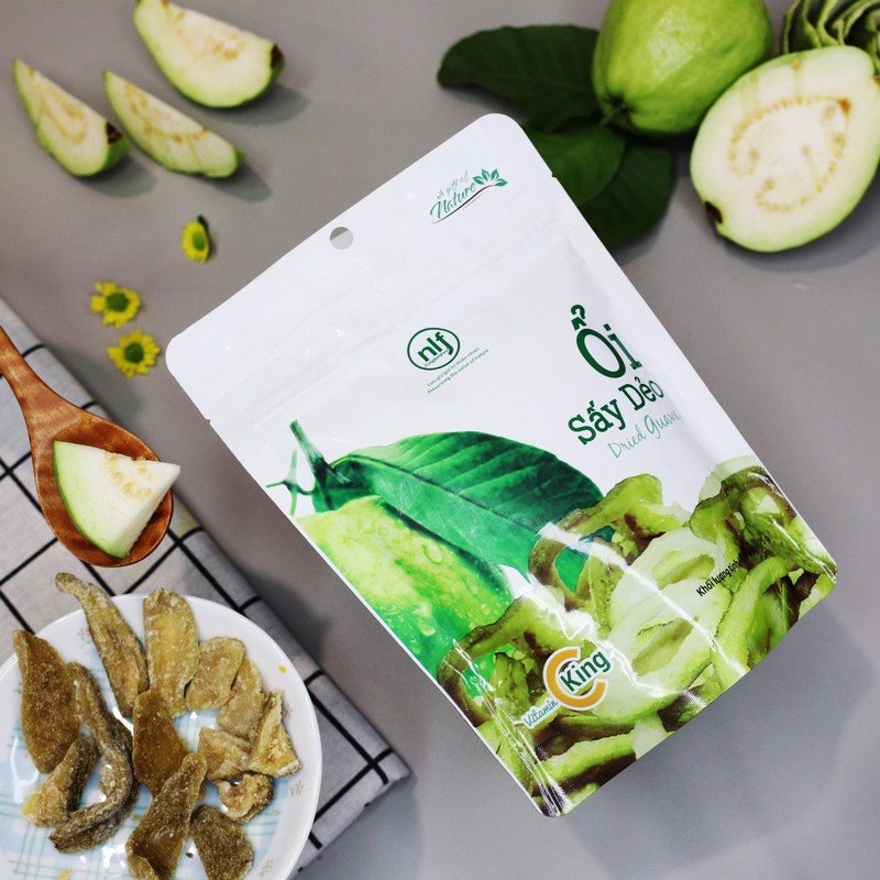 Ổi Sấy Dẻo 75g trái cây sấy dẻo Nông Lâm Food snack healthy không béo cho người ăn kiêng,hỗ trợ giảm cân