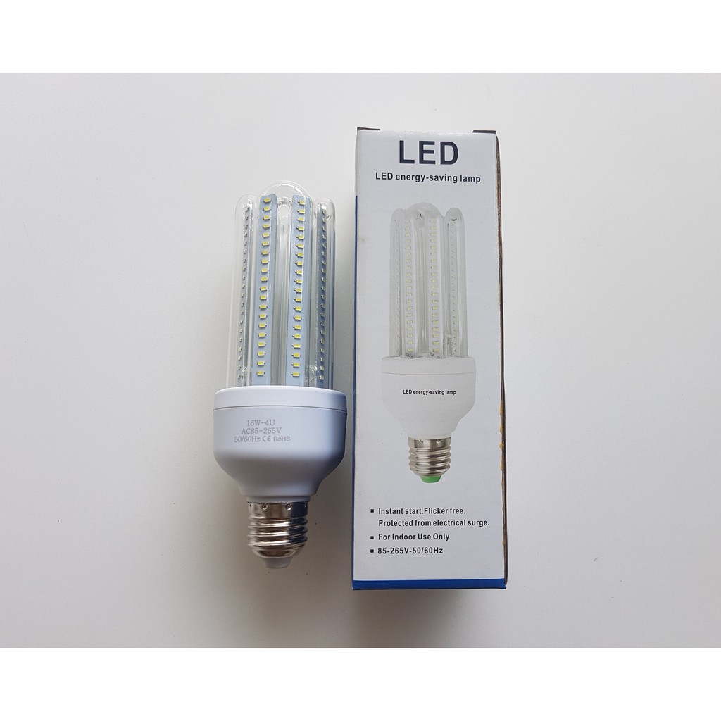 Bóng đèn Led 16W đuôi xoáy E27 - 4U