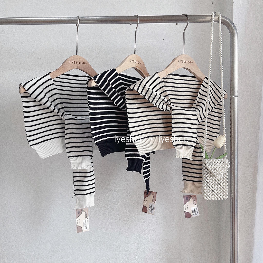Khăn Len Vạt Thuỷ Thủ Mix Áo Phông Áo Len Sơ Mi Váy Cực Xinh Style Hàn Quốc