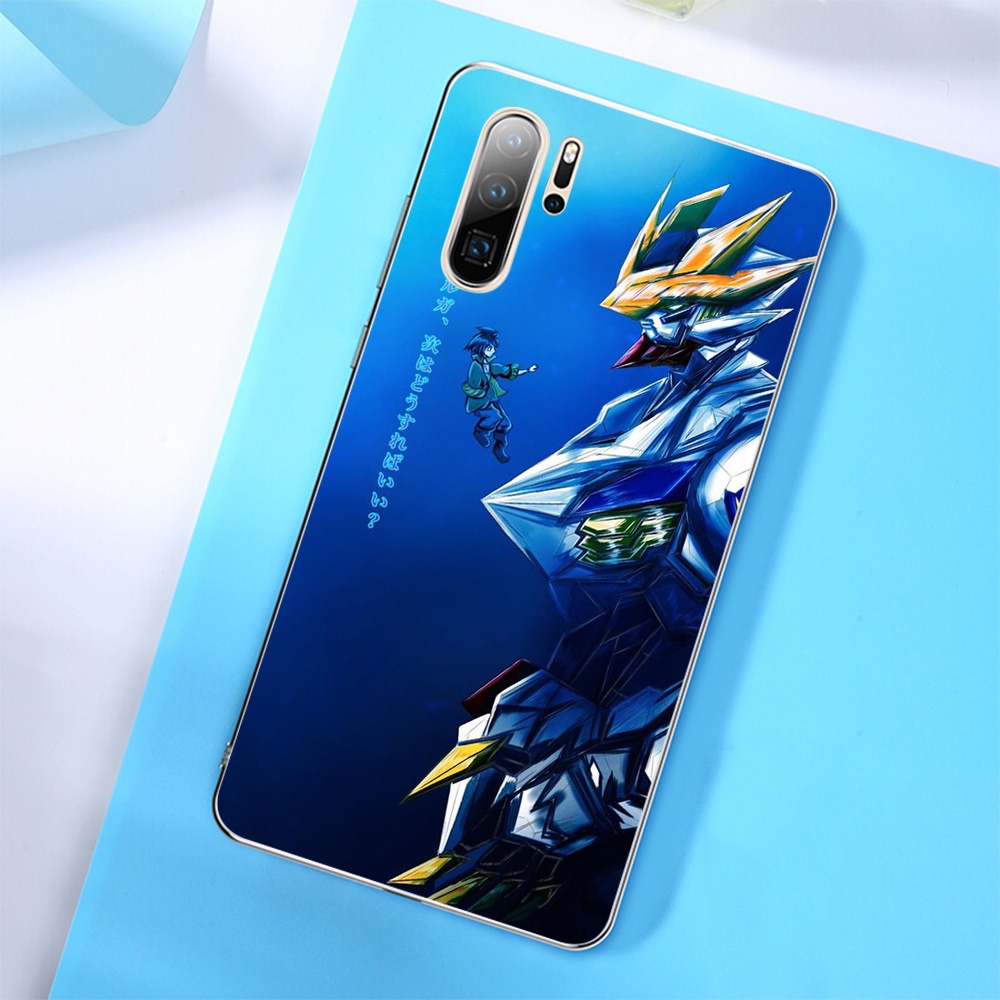 Ốp Điện Thoại Trong Suốt Họa Tiết Hoạt Hình Gundam Cho Vivo Y20 Y30 Y50 Y53 Y55 Y55s Y69 2020 EG28