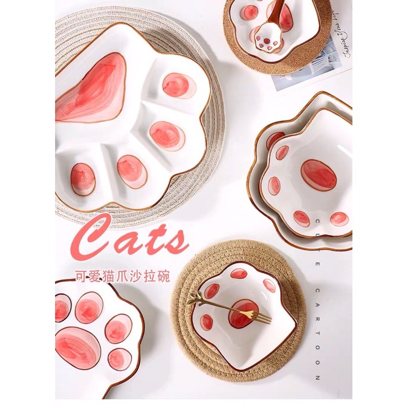 Tô chén sứ tráng men cao cấp dễ thương