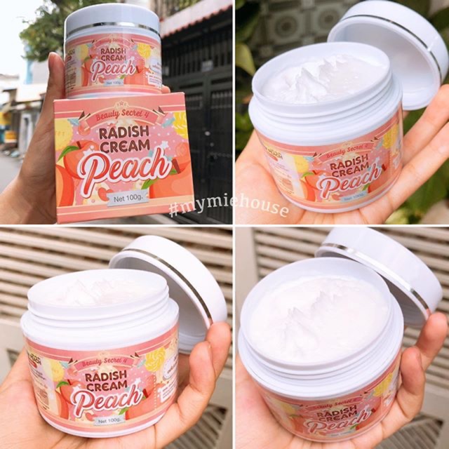 KEM DƯỠNG TRẮNG DA BODY TRÁI ĐÀO RADISH CREAM PEACH