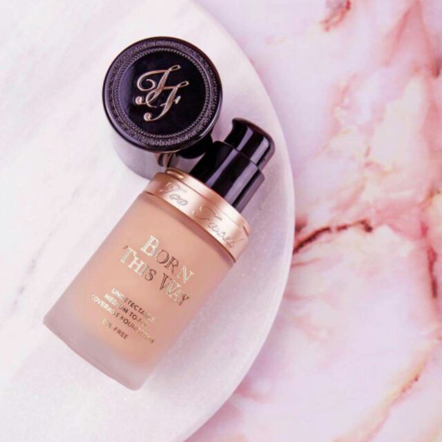 Kem nền che khuyết điểm Too Faced Born This Way Undetectable Medium-To-Full Coverage Foundation (30m)l