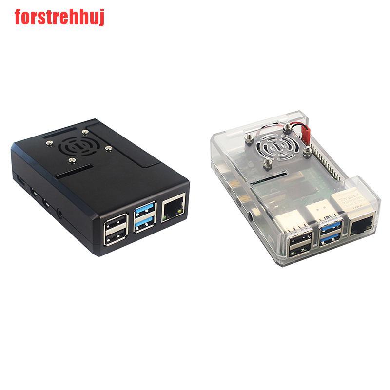 Hộp Đựng Kèm Quạt Tản Nhiệt Cho Raspberry Pi 4b Abs | BigBuy360 - bigbuy360.vn