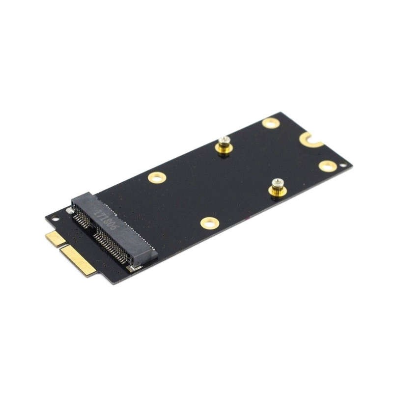 FOR Msata Ssd To 2012 For Macbook Pro Retina Imac 17+7P Ssd Convert Card Adapter