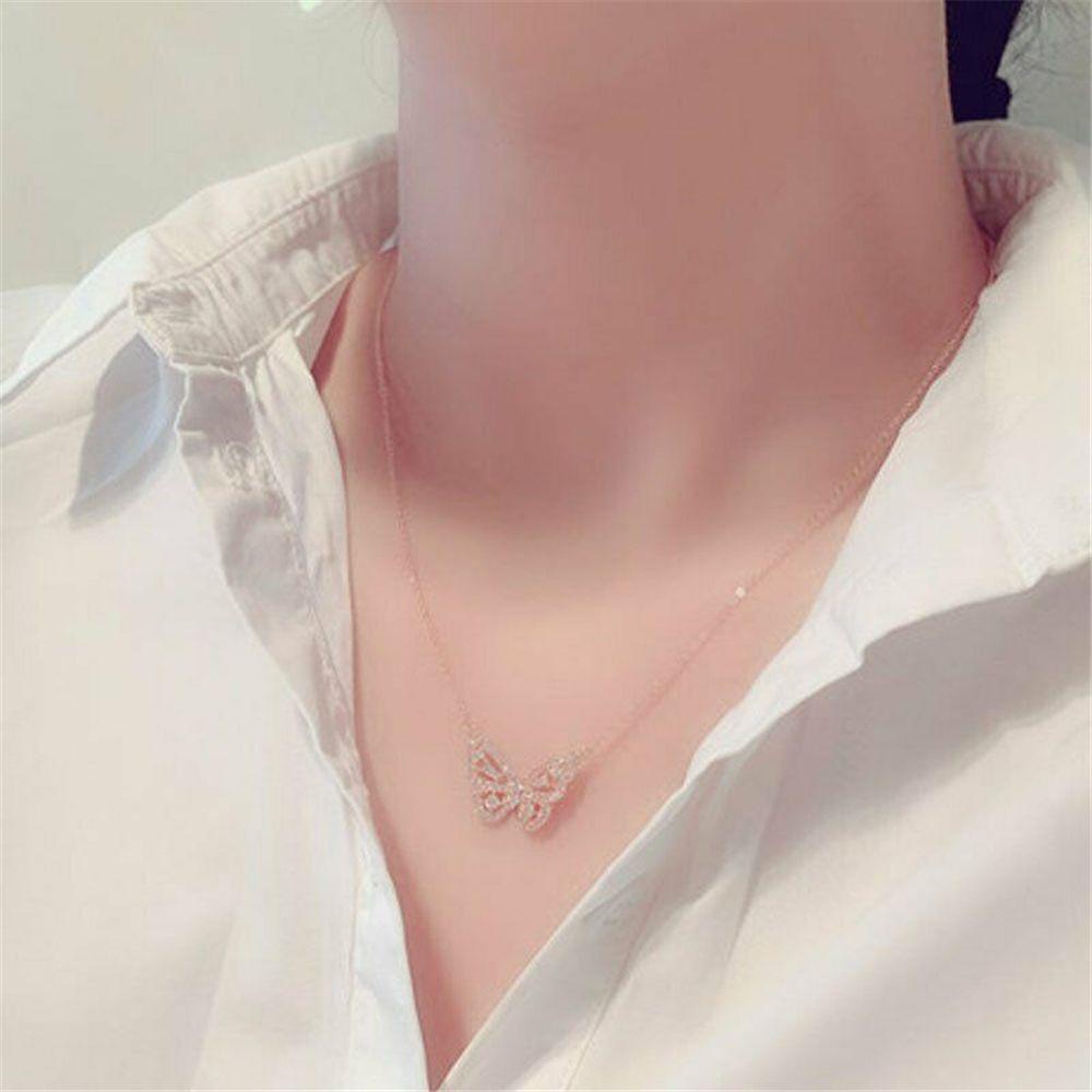 Sumu Vòng cổ Mặt Bướm Quà Tặng Trang Sức Boho.Mặt Vòng cổ Lãng Mạn