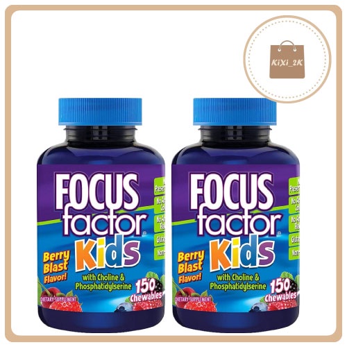 Kẹo phát triển trí não cho trẻ Focus Factor Kids 150 viên Mỹ