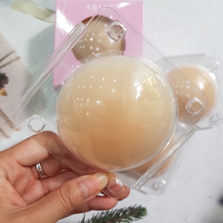 Miếng dán ngực silicon tàng hình tự dính không keo set 6 miếng LAVENUSA AL78
