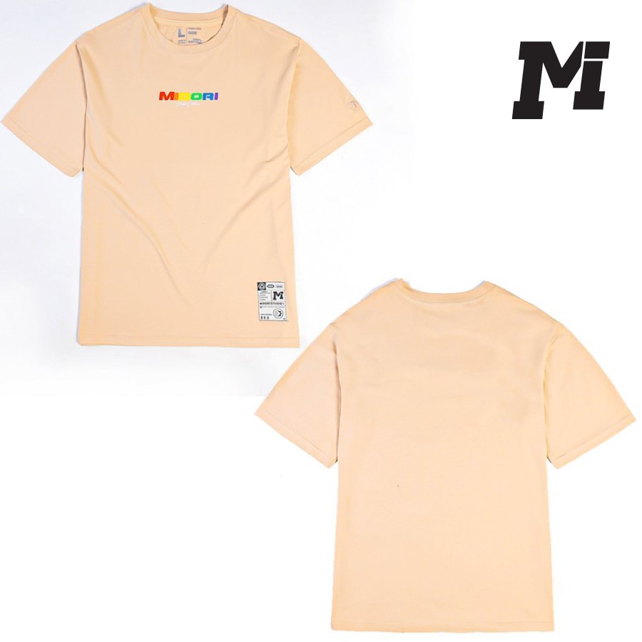 Áo phông tay lỡ form rộng Unisex giá rẻ thun nam nữ In Nổi 7 Màu Midori Local Brand Chính Hãng M Studio