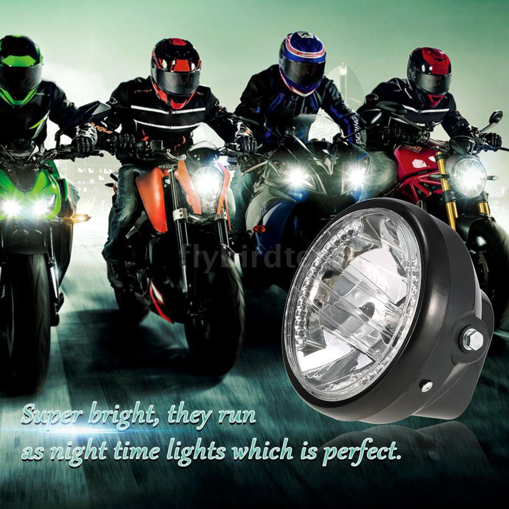 Đèn LED pha xe moto 7 Inch thông dụng