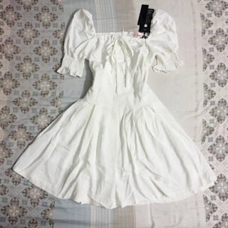 VÁY TAY BỒNG TIỂU THƯ EO XẾP LY SIZE S