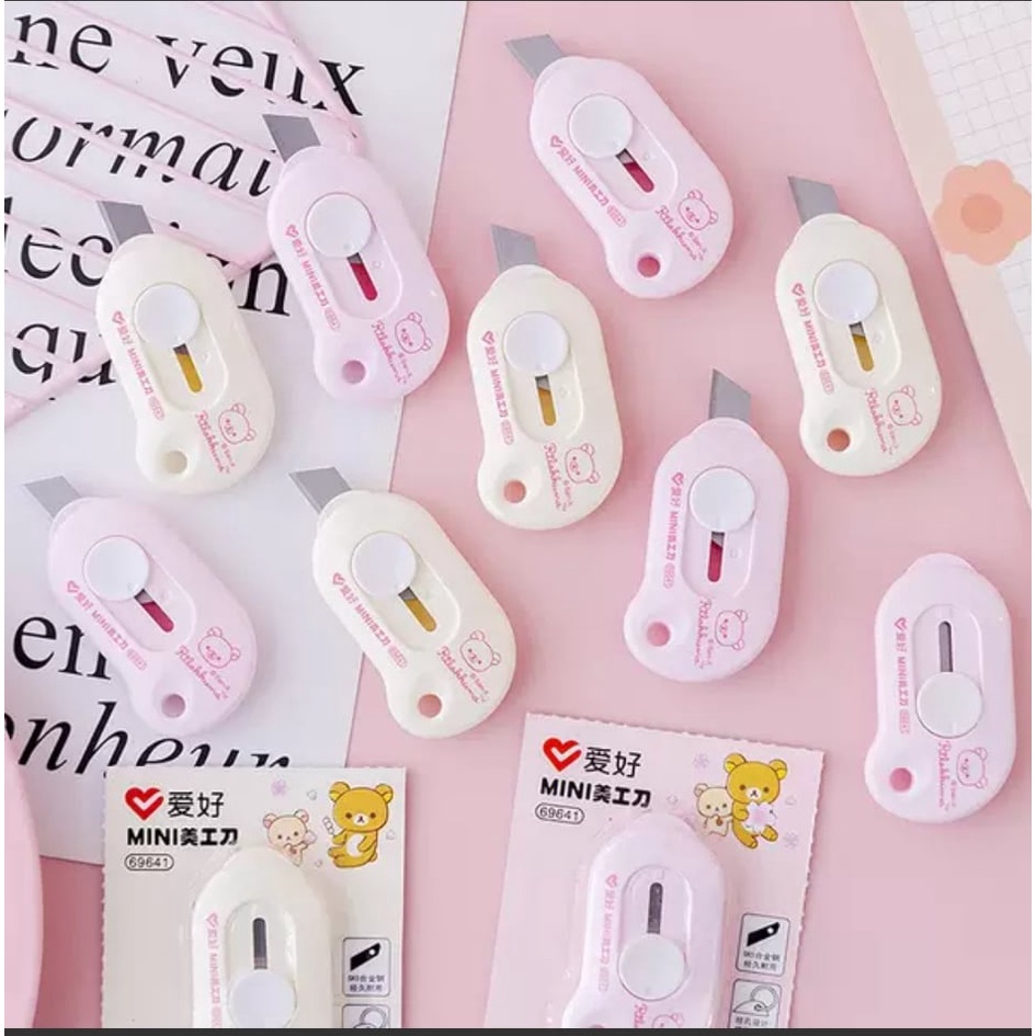 Dao dọc giấy mini hoạt hình gấu