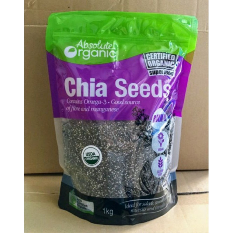 GÓI HẠT CHIA 1KG ÚC NHẬP KHẨU