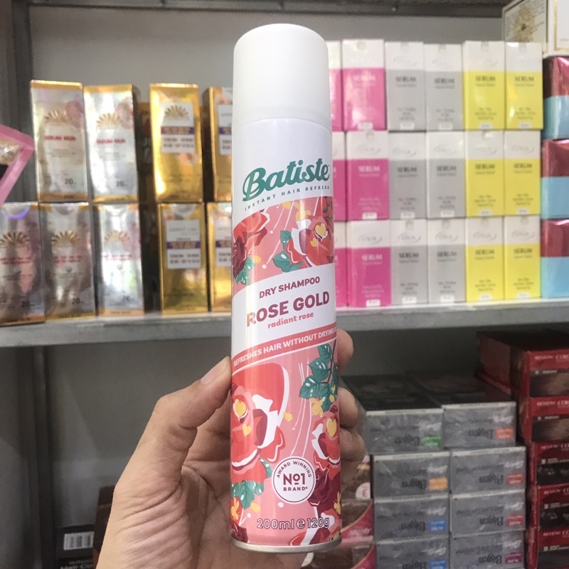 Dầu Gội Khô Batiste Dry Shampoo 200ml chính Hãng